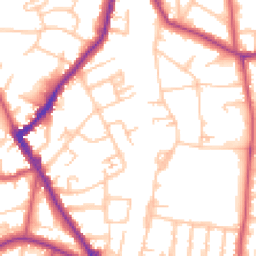 Daytime road noise heatmap for SE26 4DJ