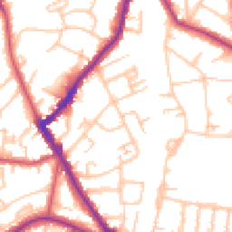 Daytime road noise heatmap for SE26 4DL
