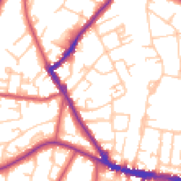 Daytime road noise heatmap for SE26 4EH