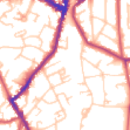 Daytime road noise heatmap for SE26 4FB