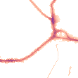 Night-time road noise heatmap for SE26 4HD