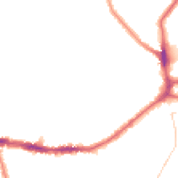 Night-time road noise heatmap for SE26 4HJ