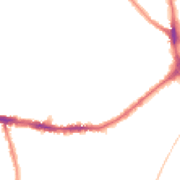Night-time road noise heatmap for SE26 4JP