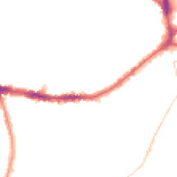 Night-time road noise heatmap for SE26 4JY