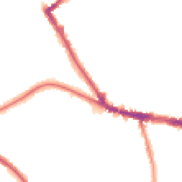 Night-time road noise heatmap for SE26 4NL