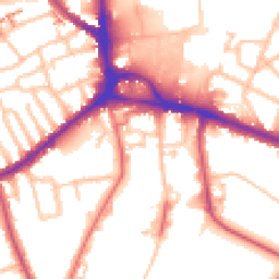Daytime road noise heatmap for SE26 5AP