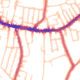 Daytime road noise heatmap for SE26 5DU