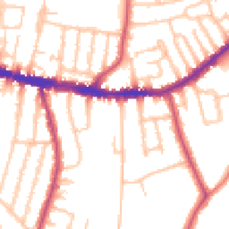 Daytime road noise heatmap for SE26 5DW