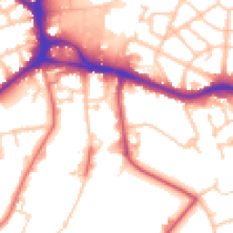Daytime road noise heatmap for SE26 5FB