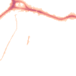 Night-time road noise heatmap for SE26 5FD