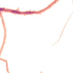 Night-time road noise heatmap for SE26 5LG