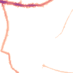 Night-time road noise heatmap for SE26 5LW