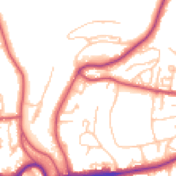 Daytime road noise heatmap for SE26 6AB
