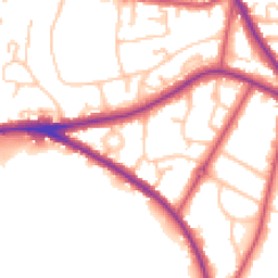 Daytime road noise heatmap for SE26 6DG