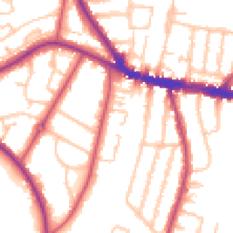 Daytime road noise heatmap for SE26 6DH