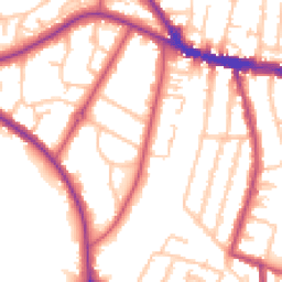 Daytime road noise heatmap for SE26 6DX