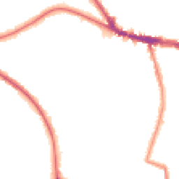Night-time road noise heatmap for SE26 6DX