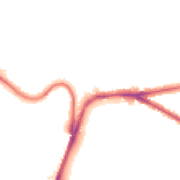 Night-time road noise heatmap for SE26 6SF