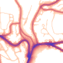 Daytime road noise heatmap for SE26 6SH