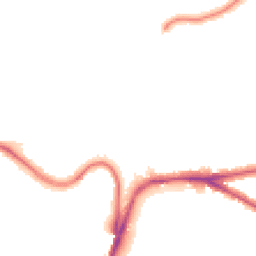 Night-time road noise heatmap for SE26 6SH