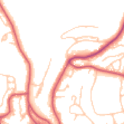 Daytime road noise heatmap for SE26 6ST