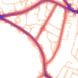 Daytime road noise heatmap for SE26 6UH