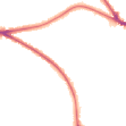 Night-time road noise heatmap for SE26 6UL