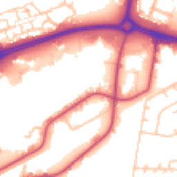 Daytime road noise heatmap for SE28 0AB