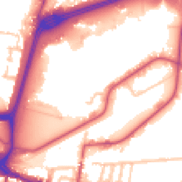 Daytime road noise heatmap for SE28 0AG