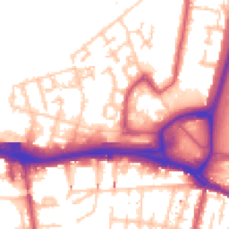 Daytime road noise heatmap for SE28 0AN