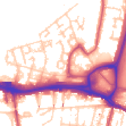 Daytime road noise heatmap for SE28 0AR