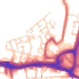 Daytime road noise heatmap for SE28 0BF