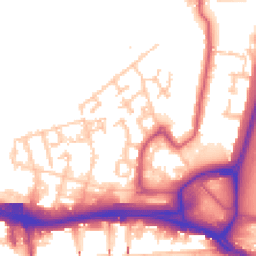 Daytime road noise heatmap for SE28 0BN