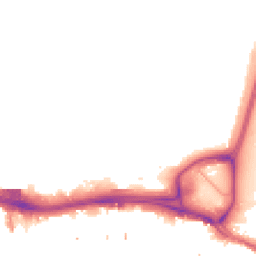 Night-time road noise heatmap for SE28 0BP