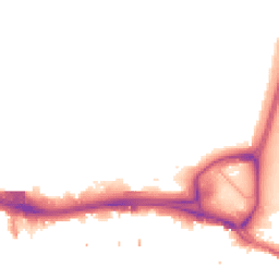 Night-time road noise heatmap for SE28 0BS