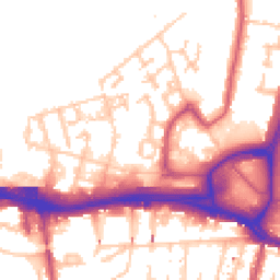 Daytime road noise heatmap for SE28 0BX
