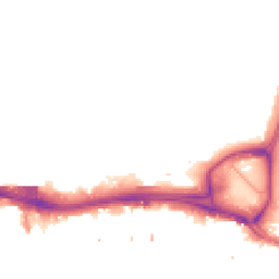 Night-time road noise heatmap for SE28 0BX