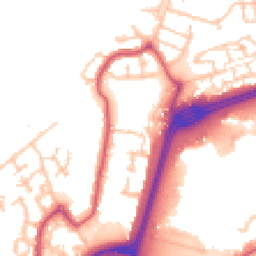 Daytime road noise heatmap for SE28 0DB