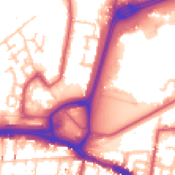 Daytime road noise heatmap for SE28 0DE