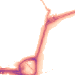 Night-time road noise heatmap for SE28 0DH