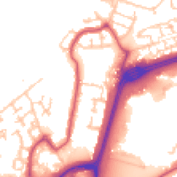 Daytime road noise heatmap for SE28 0DJ