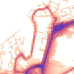 Daytime road noise heatmap for SE28 0DL