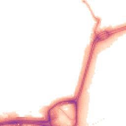 Night-time road noise heatmap for SE28 0DS