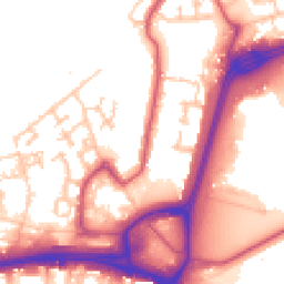 Daytime road noise heatmap for SE28 0DW