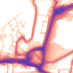Daytime road noise heatmap for SE28 0DX