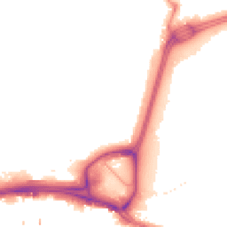 Night-time road noise heatmap for SE28 0DX