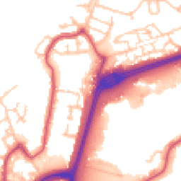 Daytime road noise heatmap for SE28 0ED