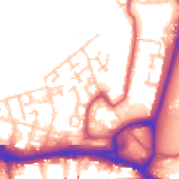 Daytime road noise heatmap for SE28 0EE