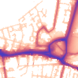 Daytime road noise heatmap for SE28 0EF