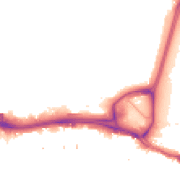 Night-time road noise heatmap for SE28 0EF